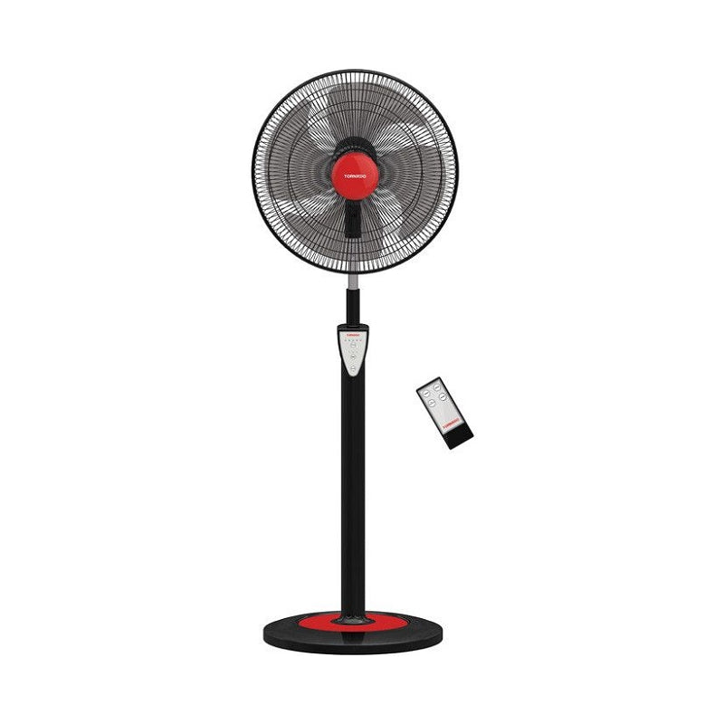 Tornado Stand Fan 18 Inch 4 Blades Black EFS-95SR.