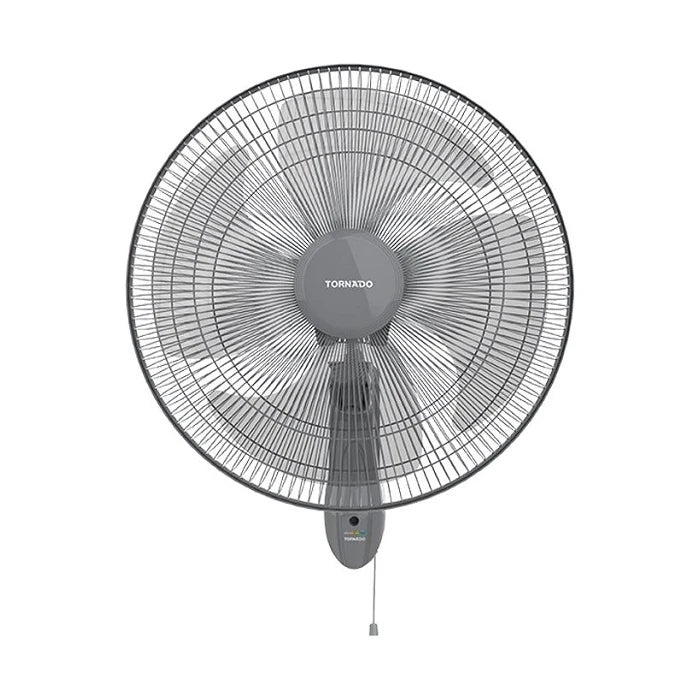 Tornado, TWF-16G, Wall Fan, 16 Inch, Grey.