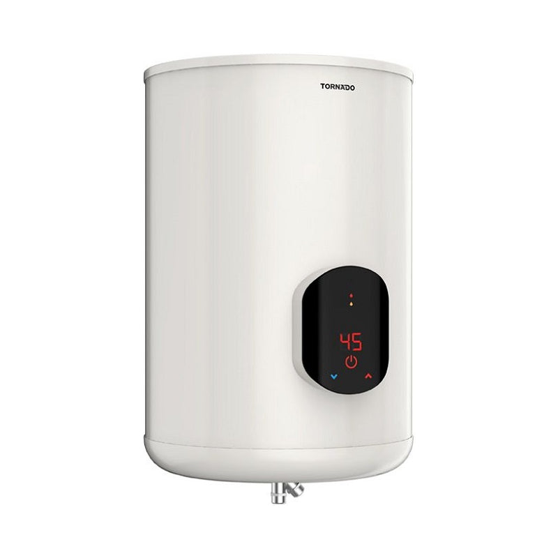Tornado Digital Water Heater Electric 55 L Off White EWH-S55CSE-F.