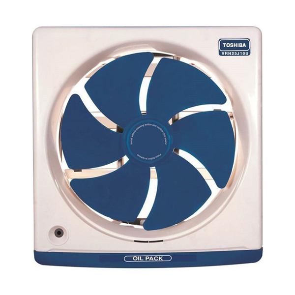 Toshiba, VRH25J10U, Kitchen Ventilating Fan, 25 Cm, Blue x White.