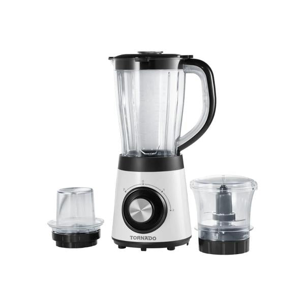 Tornado Blender 600 Watt 1.5 Liter White TBL-500W.