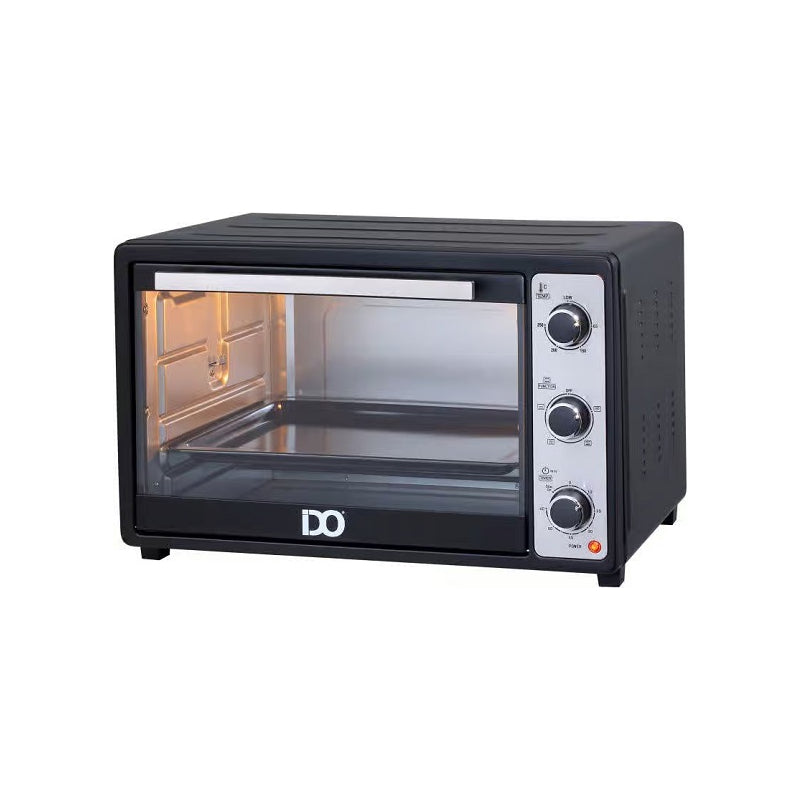 IDO, TO45SG-BK, Electric Oven, 45 Liters, 1800 Watt, Black/Silver.