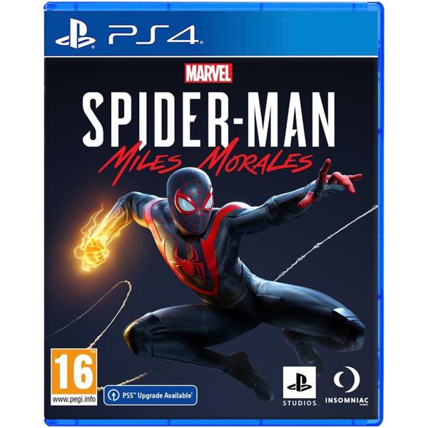 Sony, PS4 Games, Spiderman Miles Morales Game CD.