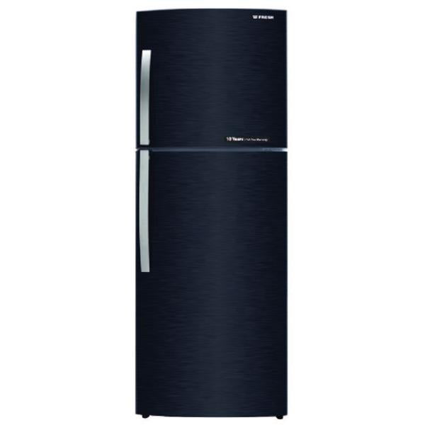 Fresh, FNT-B400 KB, Refrigerator, 369 Liters, No Frost, Black.