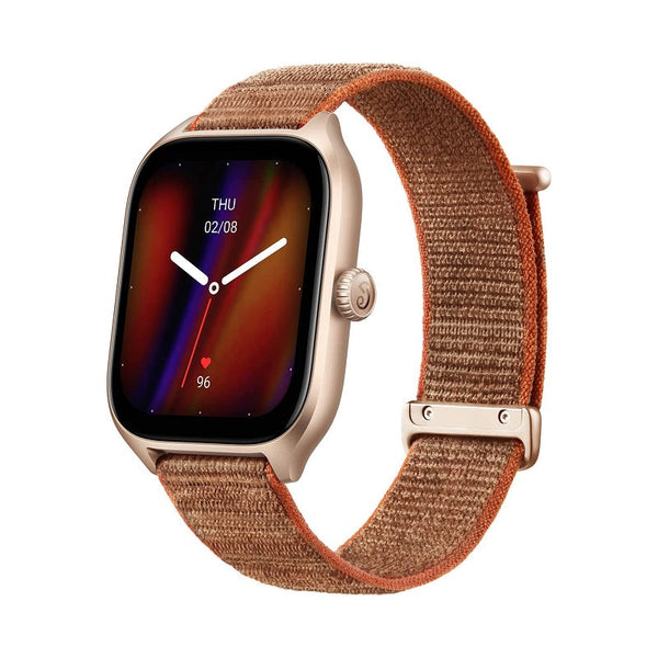 Amazfit GTS 4 Smart Watch for Women, Dual-Band GPS, Alexa Built-in, Bluetooth Calls, 150+ Sports Modes, Heart Rate SPO? Monitor, 1.75” AMOLED Display, Health Fitness Watch for Android iPhone, Brown