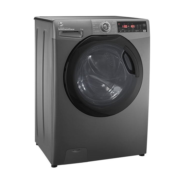 Hoover, H3WS17TMF3R-ELA, Washing Machine, 7 Kg, Silver.