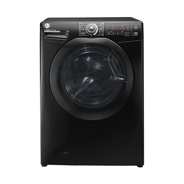 Hoover, H3WS17TMF3B-ELA, Washing Machine, 7 Kg, Black.