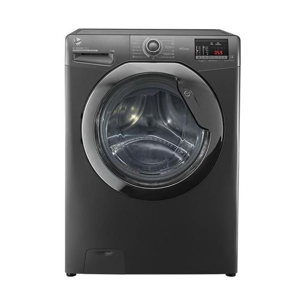 Hoover, H3WS173DC3R-ELA, Washing Machine, 7 Kg, Silver.