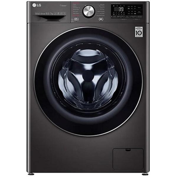 LG, F4V9RCP2E, Vivace Washing Machine, 10.5 Kg, Dark grey.