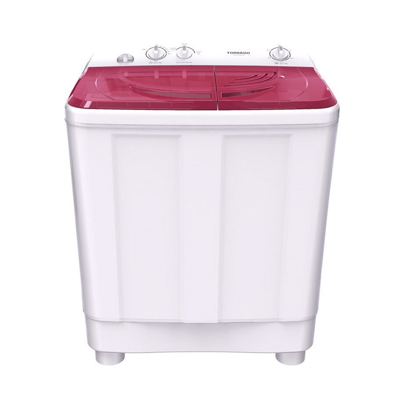 Tornado, TWH-Z07DNE-W(RD), Washing Machine, 7 Kg, White x Red.