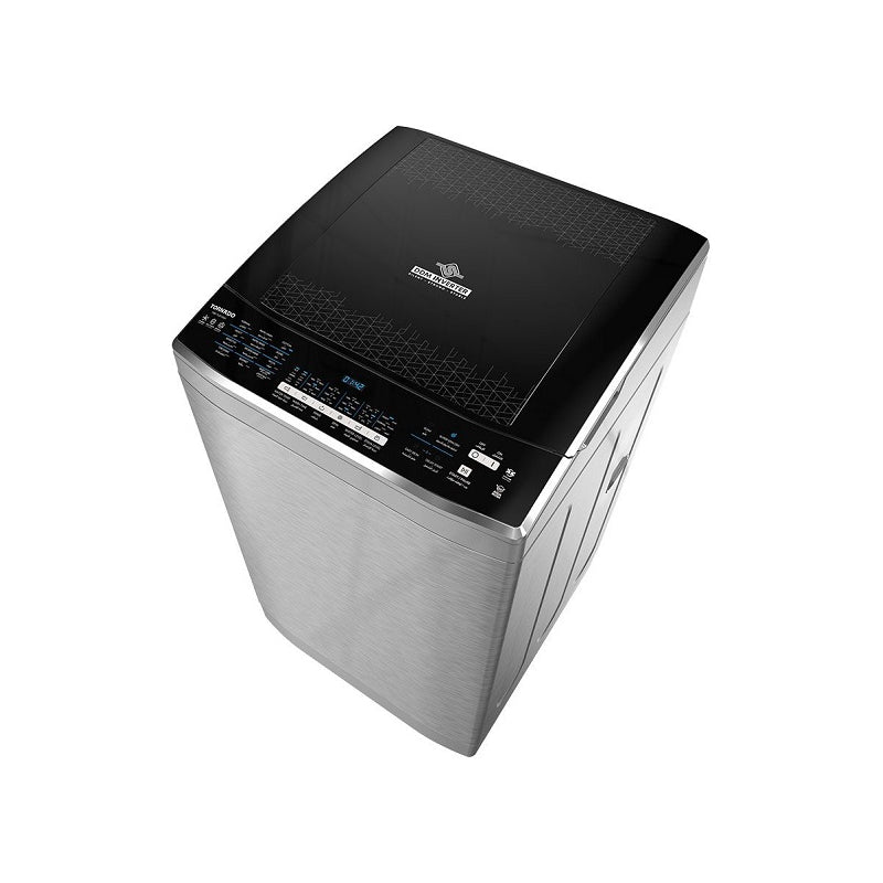 Tornado Washing Machine Top Loading 13 Kg Digital Stainless x Black TWE-TLD13RSS.